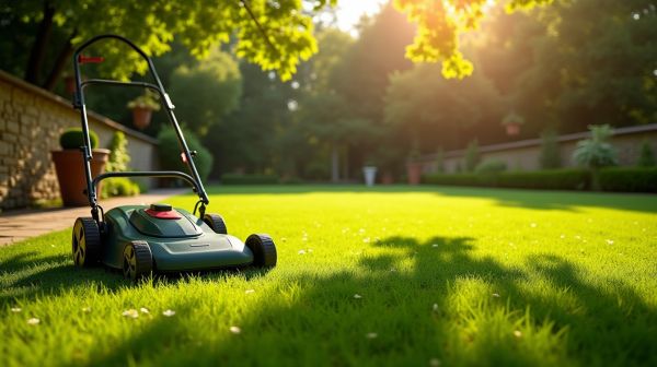 Optimisez l'entretien de votre jardin avec une tondeuse adaptée