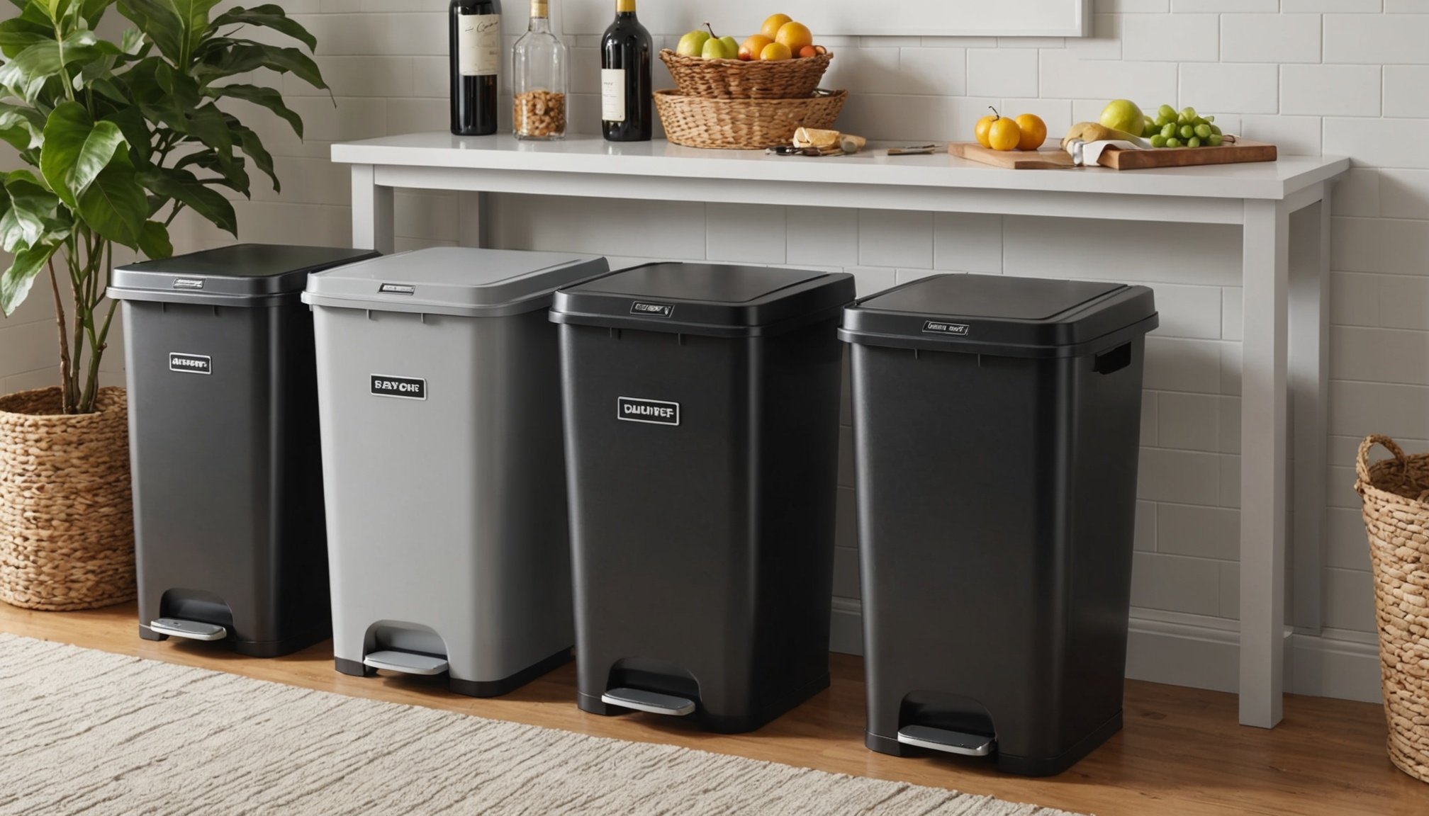 Vos questions sur le choix de poubelles pour la maison